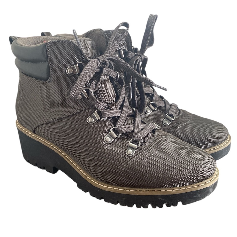 Sonoma Goods For Life Oleen Gray Water Repellent Hiking Boots, Women’s 11